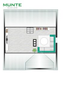 Grundriss Spitzboden