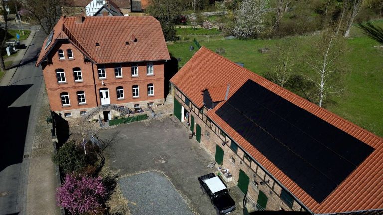 Außenansicht Drei-Seiten-Hof