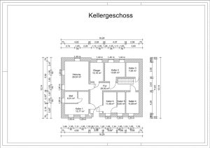 Grundriss Kellergeschoss
