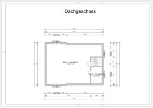 Grundriss Dachgeschoss