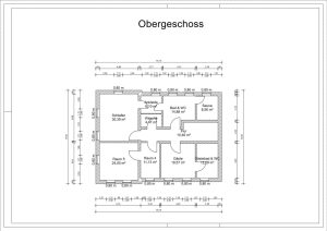 Grundriss Obergeschoss
